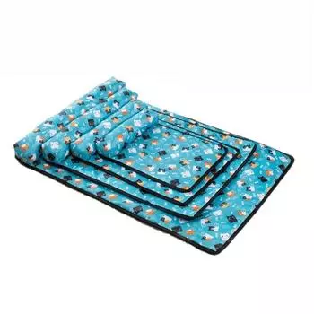 Складной охлаждающий коврик для кошек, охлаждающий ящик для собак, кровать для сна, ледяной шелковый коврик для собак, уличный XL