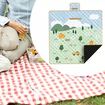 Складной пляжный коврик для активного отдыха и кемпинга Tree Cloud