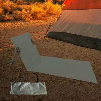 Складной пляжный стул со спинкой, складная подушка, кемпинговый стадион для принятия солнечных ванн