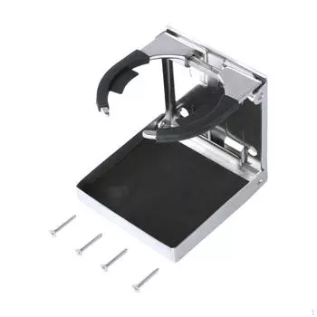 Складной подстаканник из нержавеющей стали, многофункциональный, устойчивый, легко устанавливаемый, держатели для напитков