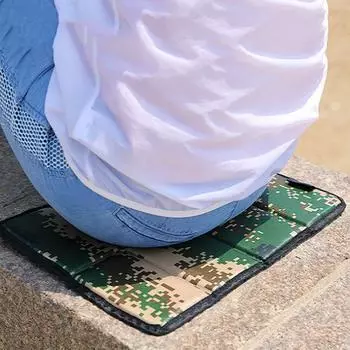 Складной походный коврик из ткани Оксфорд, уличный походный коврик для пикника, влагостойкий 4/8 складной портативный легкий карманный пляжный коврик, подушка 29x40cm