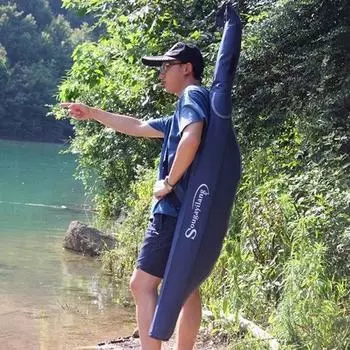 Складной портативный водонепроницаемый двухслойный переносчик для удочки Буле, Оксфордская удочка, инструменты для хранения