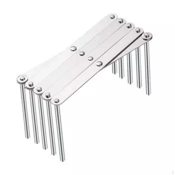 Складной прочный одноуровневый сушилка для посуды, легкоочищаемый кухонный органайзер-держатель S