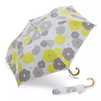 Складной японский 2-х уровневый Ogawa для солнечной и дождливой погоды, полностью УФ-тепло Kaba Inn, летний подарок 54362, зонт, женский, узор, цветок,