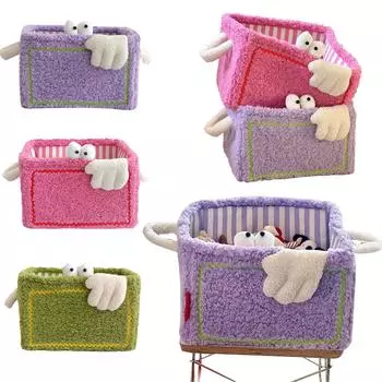 Складной ящик для хранения S розовый