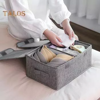 Складной ящик для хранения игрушек, большая вместимость, прочная конструкция, очень большой органайзер для хранения одежды и игрушек с усиленными ручками S серый