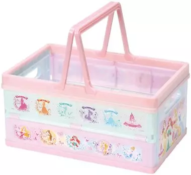Складной ящик для хранения игрушек Skater с ручкой, складная корзина Disney Princess 38x25x19,5 см BWOT13-A
