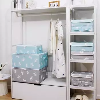 Складной ящик для хранения нижнего белья, носков, нижнего белья, трусиков, сортировочная и организующая коробка, ящик для хранения дома в выдвижном ящике, три цвета