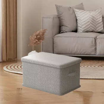 Складной ящик для хранения с крышкой для организации игрушек и разных мелочей Medium