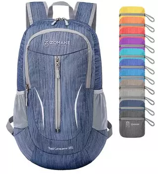 Складной рюкзак 25 л ультра легкий уличный рюкзак водонепроницаемый рюкзак для альпинизма кемпинга путешествий спорта бега велосипеда спортзала школы