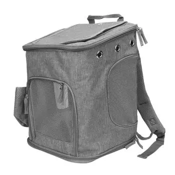 Складной рюкзак для домашних животных, экологически чистый, дышащий, рюкзак для кошек, переноска для улицы, L Small