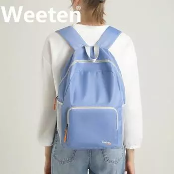 Складной рюкзак для велосипеда, сумки-рюкзаки унисекс для пешего туризма и путешествий розовый