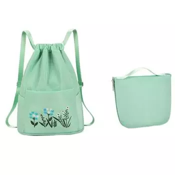 Складной рюкзак на шнурке, многофункциональная спортивная сумка, сладкий баскетбольный рюкзак для пешего туризма