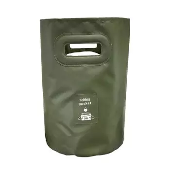 Складной рыболовный водонепроницаемый водонепроницаемый автомойка для воды место для пикника, ведро, 20 л, бампер, сумка, ПВХ, водонепроницаемый, легкий,