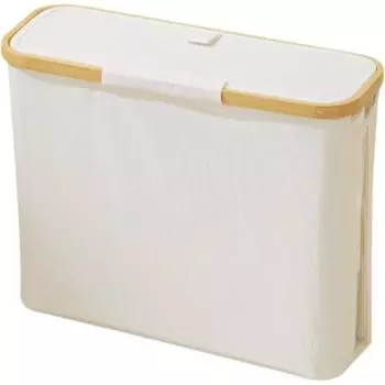 Складной шкаф для хранения туалетной бумаги, бамбуковый ящик для хранения бумажных полотенец, держатель-подставка для ванной комнаты белый