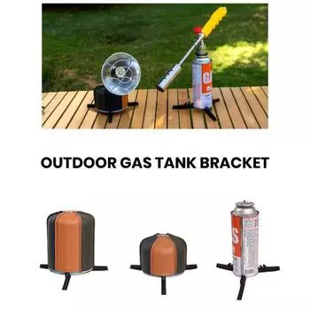 Складной штатив для бензобака, устойчивая нескользящая высокая совместимость, стойка для бензобака на открытом воздухе, аксессуары для плиты