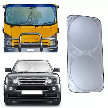 Складной солнцезащитный козырек для грузовика, фургона, защитная крышка козырька на переднее лобовое стекло