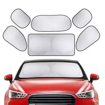 Складной солнцезащитный козырек на переднее автомобильное УФ-окно с широким блоком, внутренняя совместимость, автозащита, лобовое стекло