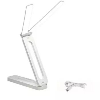 Складной стол Компактный настольный 4000 мАч Складной светодиодный стол Беспроводная подставка для чтения Настольный стол с 3-цветным тонированием Бесступенчатая аварийная сигнализация Удобное хранение и