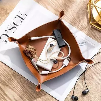 Складной стол, ящик для хранения ювелирных изделий, ключ, монета, настольный органайзер, прихожая, тумбочка, украшение для дома и офиса