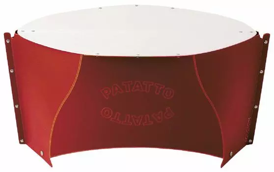 Складной стол SOLCION Patatto Table Красный x бледно-белый PATATTO TABLE Ограниченный цвет Ограниченный цвет Экономия пространства Портативный отдых на открытом воздухе