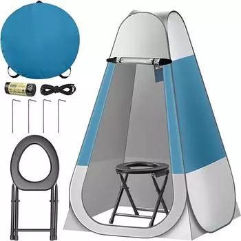 Складной стульчик для унитаза для ванной комнаты, переносной туалет для кемпинга, удобный складной туалет для путешествий на открытом воздухе, устанавливаемый в автомобиле чёрный