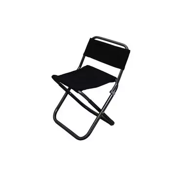 Складной стул EVERNEW с низкой спинкой EBY537 Черный чёрный