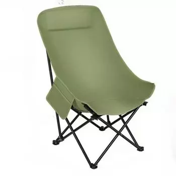 Складной стул Timormode Outdoor с подушкой, грузоподъемностью 150 кг, складывается в 1 шт. Без сборки, конвергенция, кемпинг, вид на цветущую вишню в горах 1 шт.