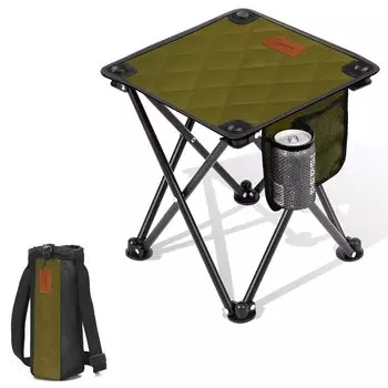 Складной сверхкомпактный карманный подстаканник DesertFox для кемпинга на открытом воздухе. Вместимость. Раскладывается и хранится в прилагаемой сумке для хранения, которую можно носить с собой.