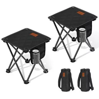 Складной, сверхлегкий и компактный карманный держатель для стаканов DesertFox для кемпинга на открытом воздухе. Вместимость. Раскладывается и хранится в сумке для хранения. Удобен для и