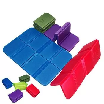 Складной туристический коврик для сиденья, водонепроницаемая маленькая подушка для пикника WWAGO XPE, портативный коврик для кемпинга, пляжная защита от грязи, сверхлегкая подушка 385x275x8mm