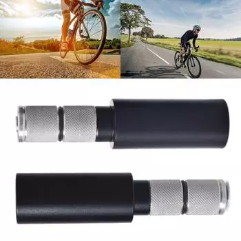 Складной удлинитель руля из 2 частей с конструкцией из алюминиевого сплава, удобный для различных потребностей и сценариев езды на велосипеде