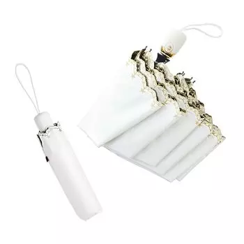 Складной УФ-светильник с подогревом, автоматический, для солнечной и дождливой погоды, 8-уровневый, легко поставляется с чехлом для хранения, зонтик Star, женский, защита, 100%