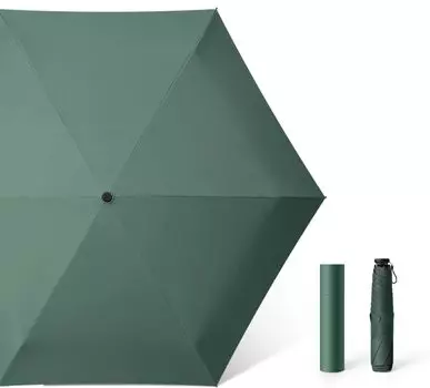 Складной Ультра УФ-свет Блокировка УФ-излучения Супер Вода Для Солнечных И Дождливых Лучей Полностью Легкий Легко Легкий Ультра Только 6 Защищает от Тяжелых