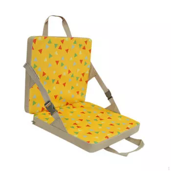 Складной уличный мягкий стул для путешествий и мероприятий Yellow