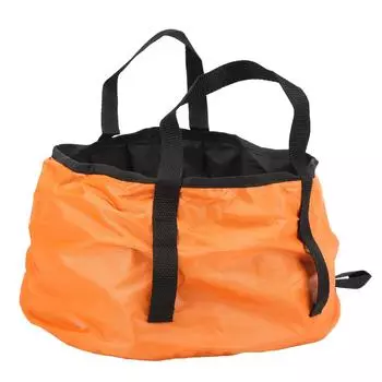 Складной уличный таз Круглый Прочный Износостойкий Надежный Портативный Таз для Путешествий