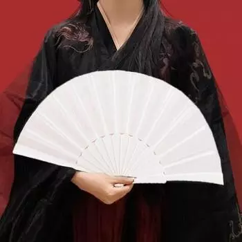 Складной вентилятор с цветочным кружевом, однотонный, прочная структура, портативный ручной вентилятор для свадеб, вечеринок, путешествий небесно-голубой