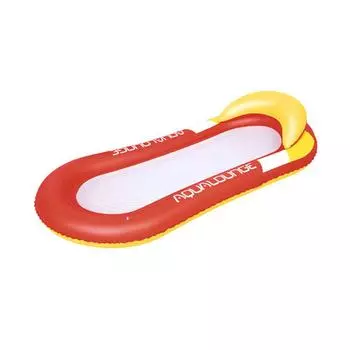 Складной водный гамак надувной матрас шезлонг пляжное кресло для отдыха подводный буй спортивные товары красный