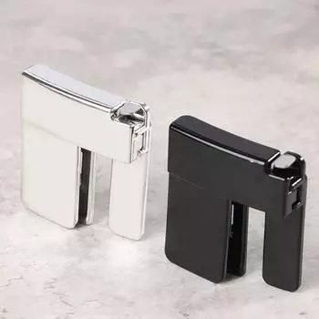 Складной зажим для усадки талии, многофункциональный зажим для пошива одежды, съемные джинсы, брюки, регулировочная пряжка, эластичный зажим для ремня, швейные принадлежности серебряный