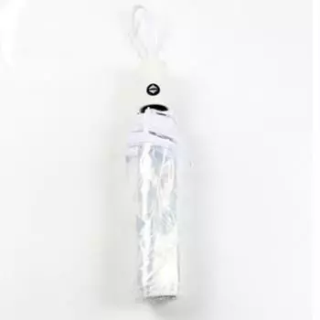 Складной зонт Автоматический открытый закрытый Компактный ветрозащитный дождь Прозрачный прозрачный розовый