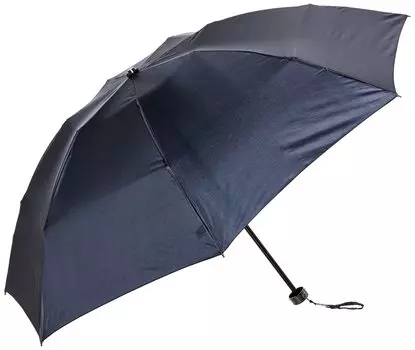 Складной зонт DUNAMIS Plain Umbrella Simple Gentleman Umbrella 10484 Темно-синий, спицы 55 см [Moonbat], длина мужская, прибл. темно-синий