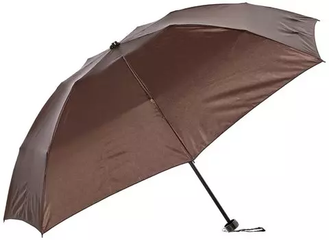 Складной зонт DUNAMIS Plain Umbrella Simple Gentleman Umbrella 10484 Коричневый, спицы 55 см [Moonbat] Мужской, длина прибл. коричневый