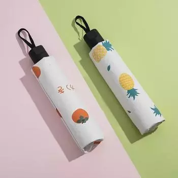 Складной зонт двойного назначения: Креативная защита от солнца и дождя