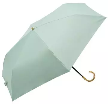 Складной зонт из искусственной кожи, однотонный, большая сумка-тоут Mini GN B-093760 зелёный