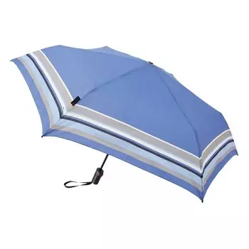 Складной зонт KNTS220 Knirps Automatic 5 лет гарантии Grace Blue [Knirps] TS.220 Мужской зонт, легкий, тонкий, открывается/закрывается, [4104]