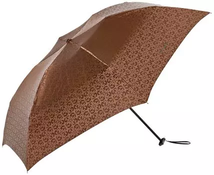 Складной зонт Mila Schon Logo Jacquard Umbrella Складной зонт Mini Umbrella Brown Rib 60 см [Moonbat] Мужской Мужской Мужской Длина: Прибл.
