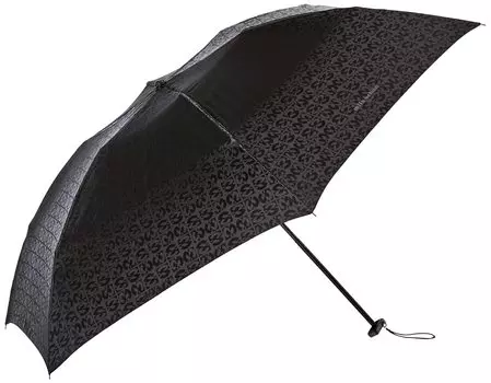 Складной зонт Mila Schon Logo Jacquard Umbrella Складной зонт Мини-зонт Черный спиц 60 см [Moonbat] Мужской Мужской Мужской Длина прибл.