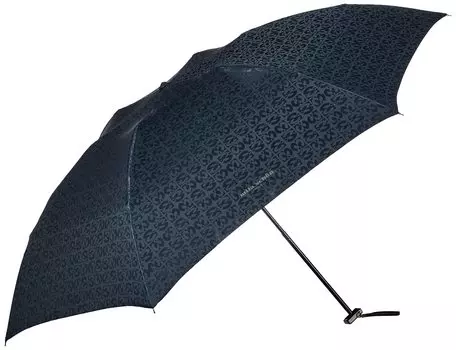 Складной зонт Mila Schon Logo Jacquard Umbrella Складной зонт Mini Umbrella Deep Blue Rib 60 см [Moonbat] Мужской Мужской Мужской Длина: Прибл.