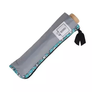Складной зонт Ogawa Snoopy Parasol для женщин с защитой от ультрафиолета, защитой от тепла, водоотталкивающий, арахисовое пространство, 50 см, 6 спиц, 56152 99,9%