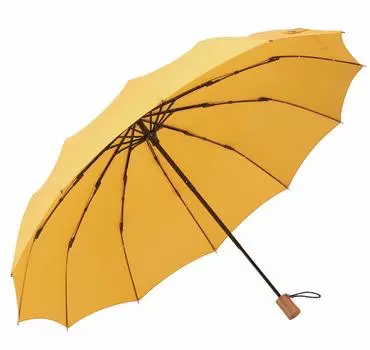 Складной зонт от дождя и солнца mabu 12 спиц Yamabuki, УФ-свет от солнца и дождя, японский, для унисекс, зонт, зонт, женский, мужской,